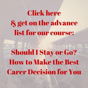 should I stay or go? class coming soon
