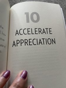 Accelerate Appreciation for better presentation skills